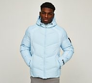 Dripmade Renegade 2.0 Short Puffer Jacket - Blue - Size XL