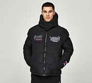 Dripmade Street Tour 2.0 Short Puffer Jacket - Black - Size M
