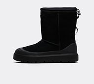 Ugg Classic Short Hybrid Boot - Black - Size 7