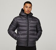 Nicce Repeater Puffer Jacket - Black - Size XS