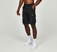 Authorized Atelier Relaxed Fit Cargo Short - Black - Size S