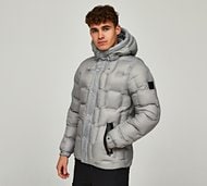 Alessandro Zavetti Bonetti Puffer Jacket - Grey - Size XS