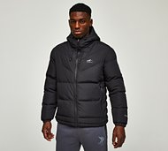 Closure London Logo Puffer Jacket - Black - Size XS