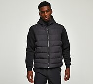 Closure London Hooded Hybrid Jacket - Black - Size XS