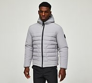 Closure London Slim Softshell Ripstop Jacket - Grey - Size M