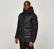 Zavetti Canada Kotini Puffer Parka Jacket - Black - Size M