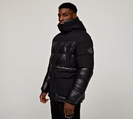 Zavetti Canada Takovi Puffer Parka Jacket - Black - Size XS