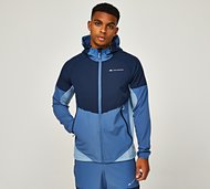 Monterrain Vault Woven Hoodie - Blue - Size S