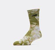 New Balance 3 Pack Tie Dye Sock - Orange - Size 7-8.5