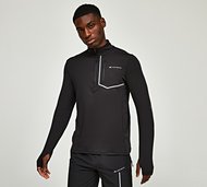 Monterrain Ramble 3.0 Quarter Sleeve Long Sleeve T-Shirt - Black - Size S