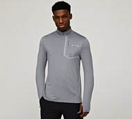 Monterrain Ramble 3.0 Quarter Sleeve Long Sleeve T-Shirt - Grey - Size XS