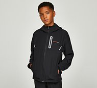 Closure London Junior Zip Pocket Hooded Jacket - Black - Size S/B