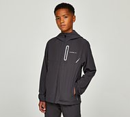 Closure London Junior Zip Pocket Hooded Jacket - Black - Size XL/B