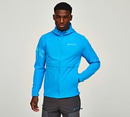 Monterrain Distance Woven Hoodie - Blue - Size XS