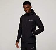 Monterrain Totality Woven Running Hoodie - Black - Size 2XL