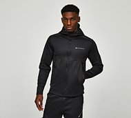 Monterrain Explorer Poly Fleece Zip Through Hoodie - Black - Size XS
