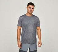 Monterrain Tangent Jacquard T-shirt - Grey - Size XS