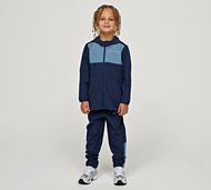 Monterrain Nursery Form Woven Colourblock Tracksuit - Blue - Size 3-4Y