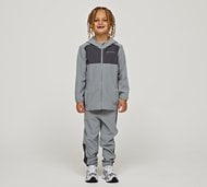 Monterrain Nursery Form Woven Colourblock Tracksuit - Grey - Size 4-5Y