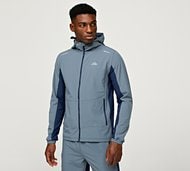 Alpyrex Delta Zip Through Hoodie - Blue - Size M