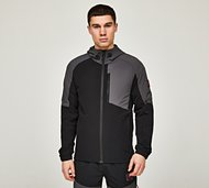 Zavetti Canada Atarezzi 2.0 Woven Zip Through Hoodie - Black - Size XS