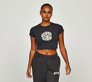 Forena Womens Cloud Nine Baby T-Shirt - Grey - Size M