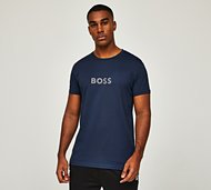 BOSS Special Logo T-Shirt - Navy - Size S