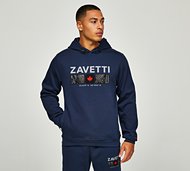 Zavetti Canada Ovello Contour Overhead Hoodie - Navy - Size S