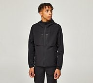 Zavetti Canada Junior Revosso Woven Full Zip Hoodie - Black - Size M/B