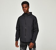 Alessandro Zavetti Vinicio Windbreaker Jacket - Black - Size XS