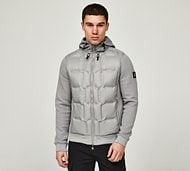 Alessandro Zavetti Bonetti Quilted Hybrid Jacket - Grey - Size L