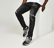 Alessandro Zavetti Pastini Loose Carrot Fit Denim Jean - Black - Size 32