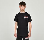 BADR Junior District Graffiti T-Shirt - Black - Size S/B