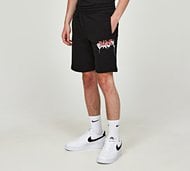 BADR Junior District Graffiti Short - Black - Size S/B