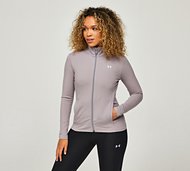 Under Armour Womens Motion Full Zip Top - Grey - Size XS