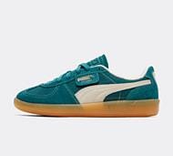 Puma Womens Palermo Vintage Trainer - Green - Size 7