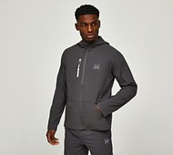 Nicce Sect Woven Hoodie - Grey - Size XS
