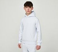 Jordan Junior Brooklyn Essentials Fleece Hoodie - White - Size M/B