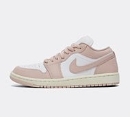 Jordan Womens Air Jordan 1 Low Trainer - Pink - Size 3