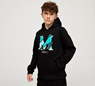 Mtissier Junior Fragment Overhead Hoodie - Black - Size M/B