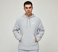 Nike Club Winterised Polar Hoodie - Grey - Size XS