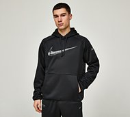 Nike Train GFX Overhead Poly Hoodie - Black - Size S