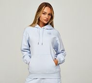 Jordan Womens Flight Fleece Hoodie - Grey - Size XS