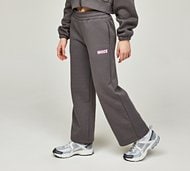 Nicce Girls Sapphire Wide Jogger - Grey - Size M/G