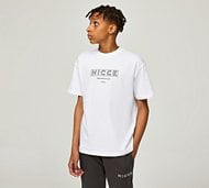 Nicce Junior Dyna T-Shirt - White - Size M/B