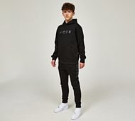 Nicce Junior Mercury Fleece Tracksuit - Black - Size M/B
