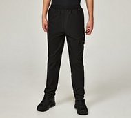 Nicce Junior Praxis Woven Cargo Pant - Black - Size M/B