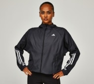adidas Originals Womens Hyperglam Windbreaker - Black - Size XS