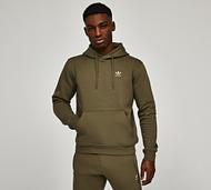 adidas Originals Trefoil Essentials Hoodie - Green - Size XS