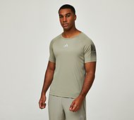 adidas Gym Plus Training Seamless T-Shirt - Green - Size S